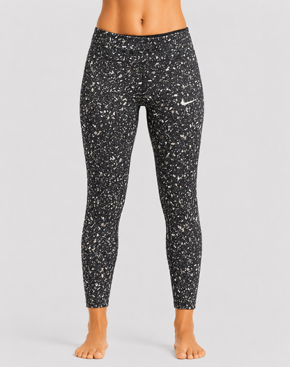 Nike Women Black Sport Tights