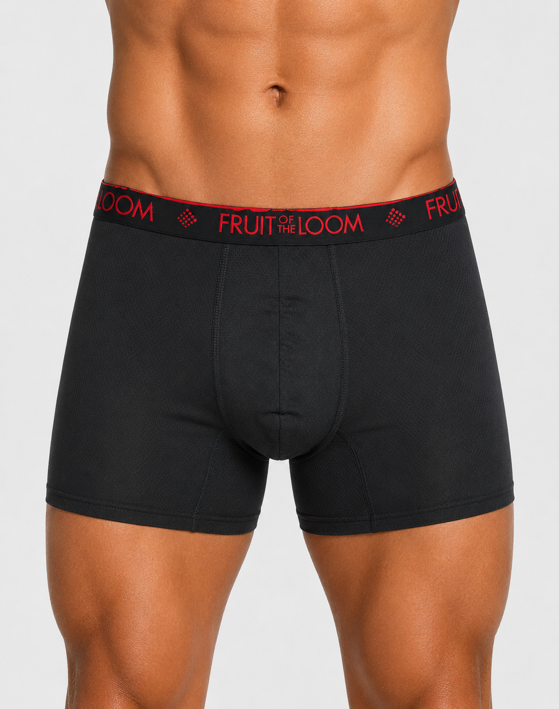 Fruit Of The Loom Men Sport Black Underwear