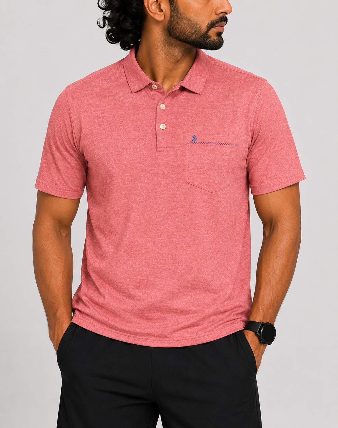 Izod Men Sport Red Polo T Shirt