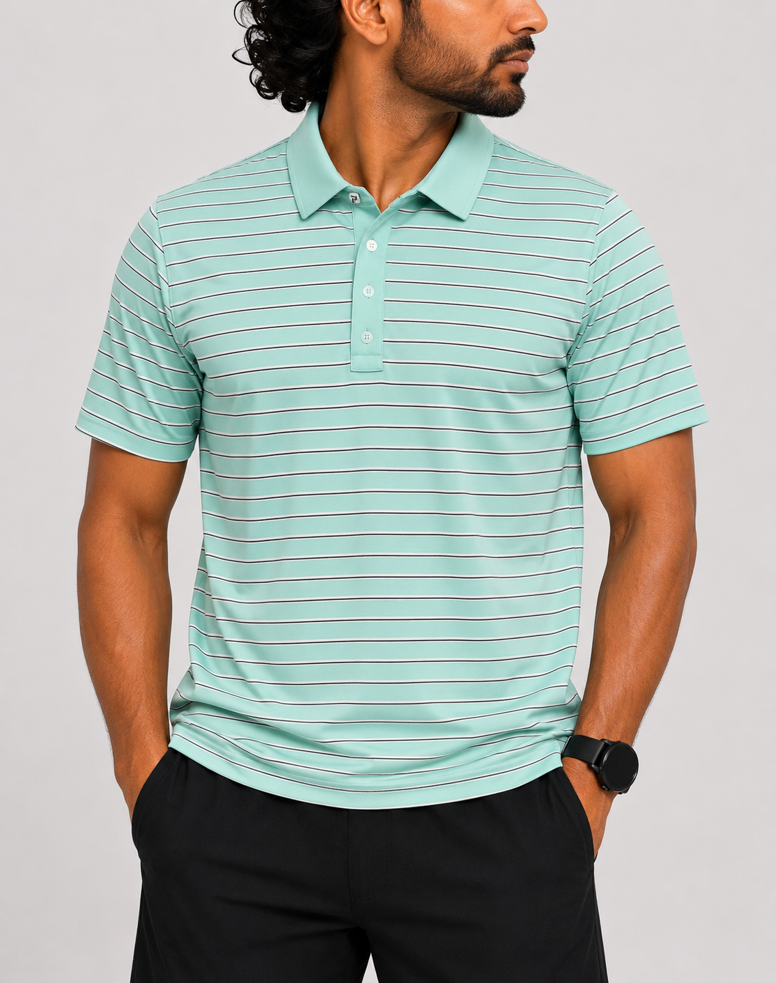 Fj Men Sport Blue Polo T Shirt