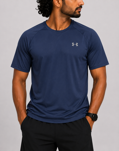 Under Armour Men Sport Blue T Shirt