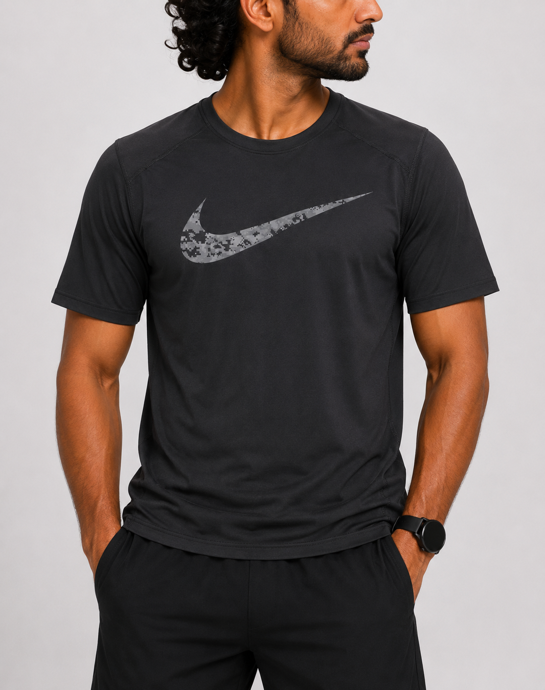 Nike Men Sport BlackT Shirt
