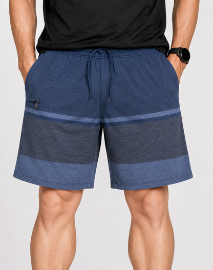 Burnside Men Sport Blue Short