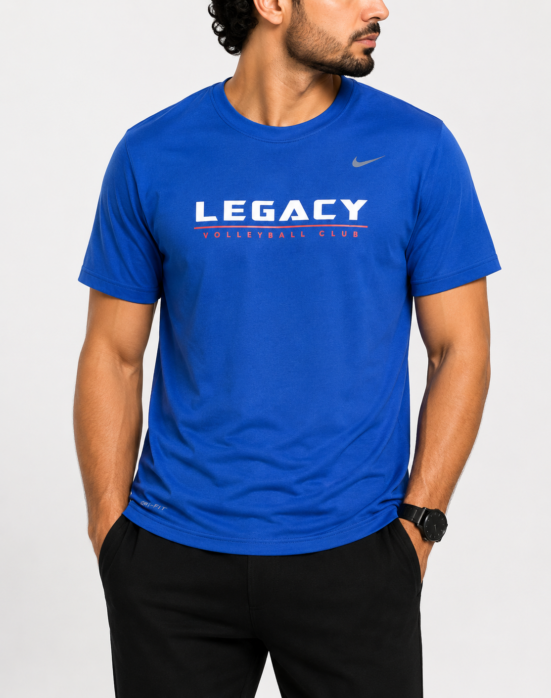 Nike Men Sport Blue T Shirt – Preloved Labels