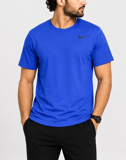 Nike Men Sport Blue T Shirt