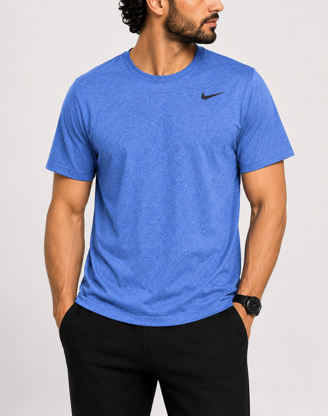 Nike Men Sport Blue T Shirt – Preloved Labels