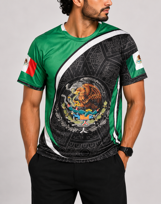 Chaos Monkey Men Sport Green T Shirt