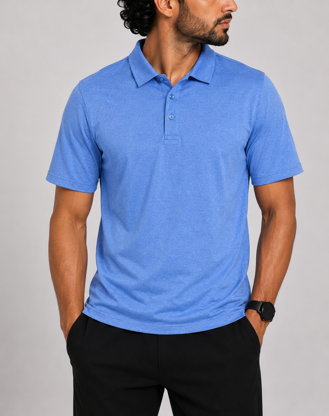 32 Cool Men Sport Blue Polo T Shirt