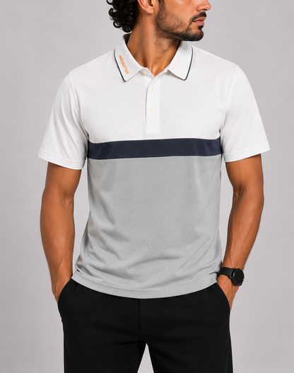 Mediatek Men Sport Gray Polo T Shirt – Preloved Labels