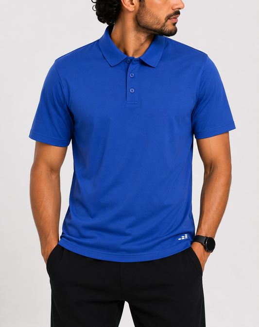 Bcg Men Sport Blue Polo T Shirt