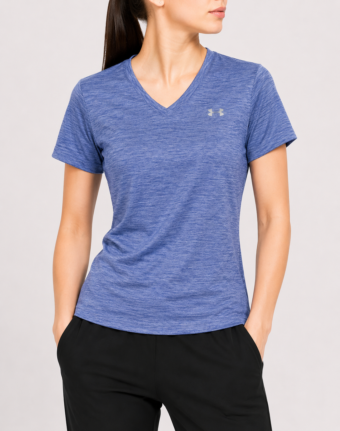 Under Armour Women Purple Sport T Shirt