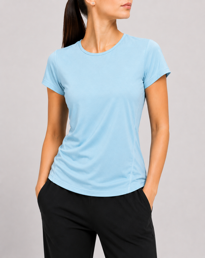 Acx Women Blue Sport T Shirt