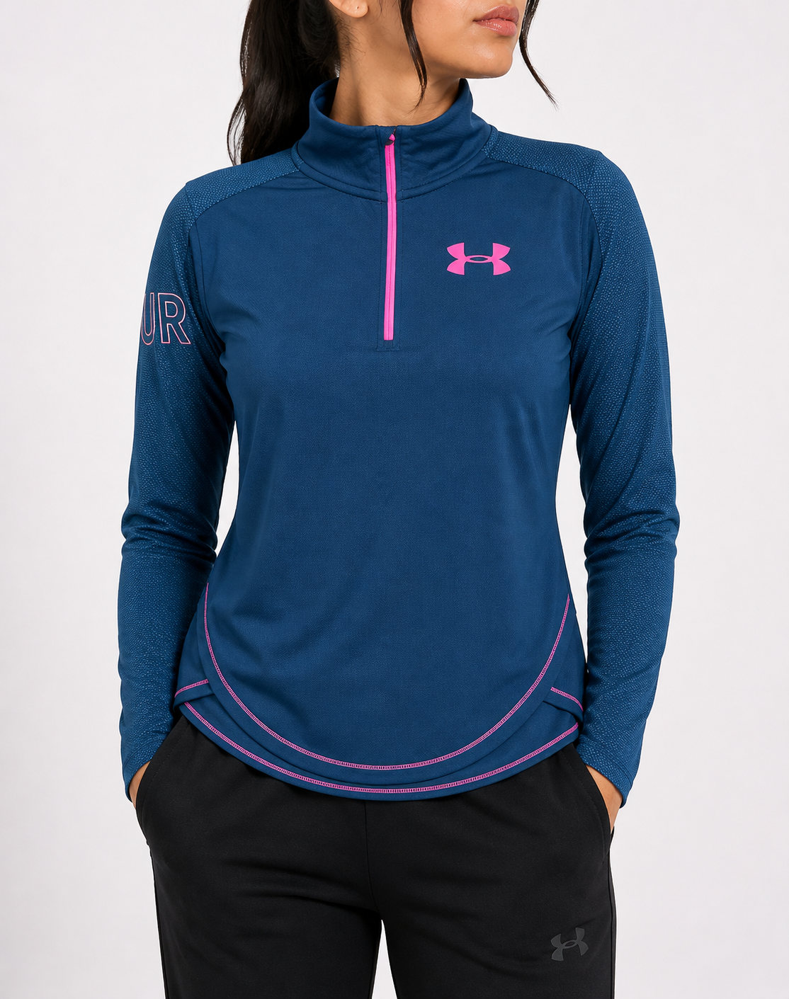 Under Armour Women Sport Blue T Shirt – Preloved Labels