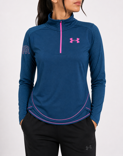 Under Armour Women Sport Blue T Shirt – Preloved Labels