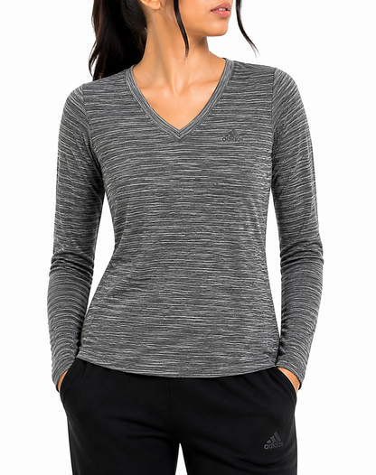 Adidas Women Sport Gray T Shirt