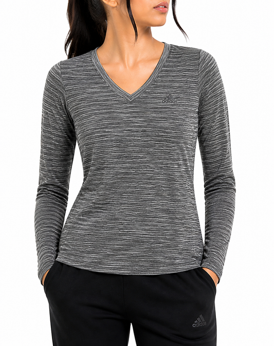 Adidas Women Sport Gray T Shirt