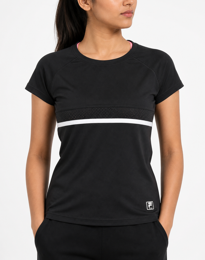 Fila Women Sport Black T Shirt – Preloved Labels