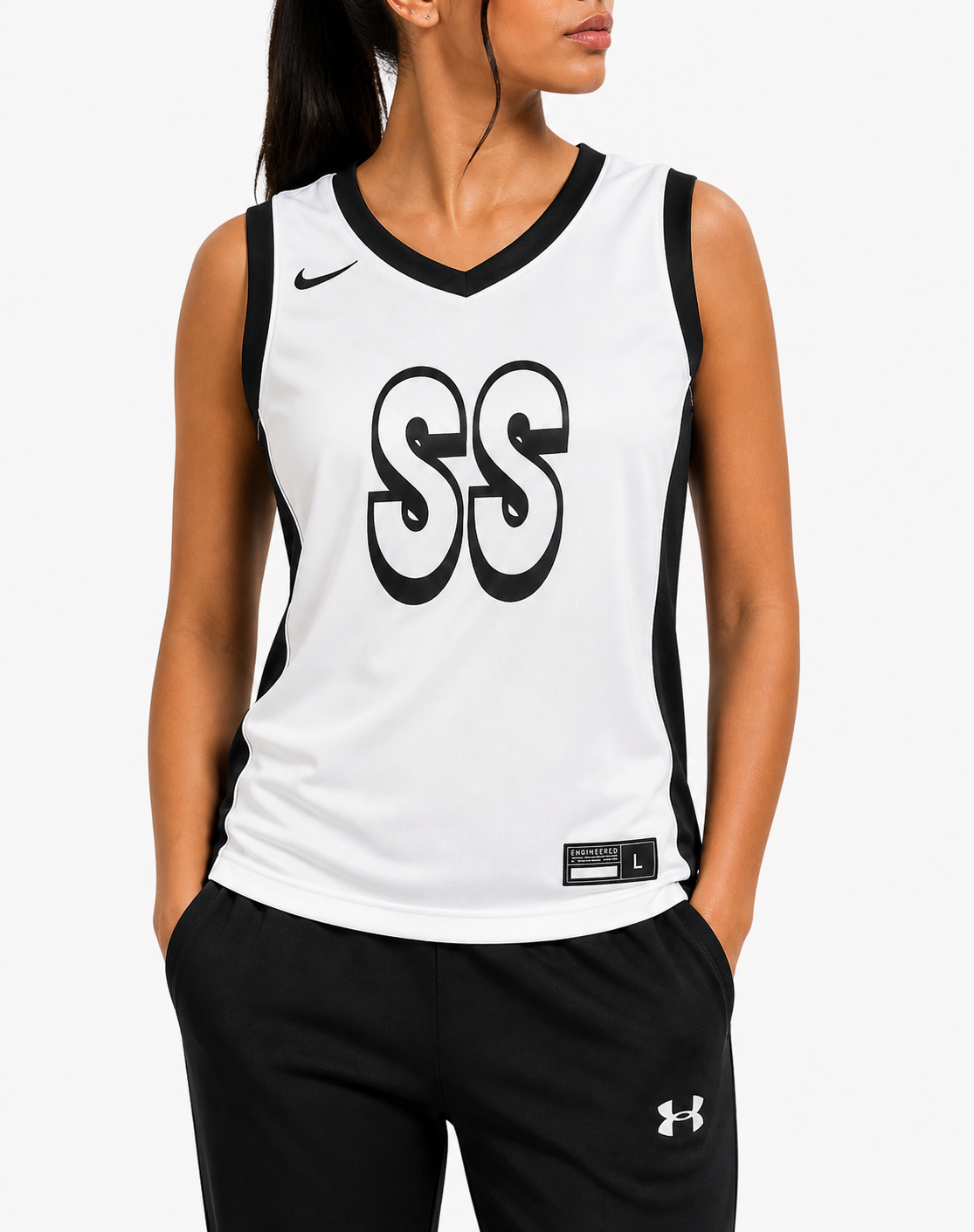 Nike Women Sport White T Shirt – Preloved Labels