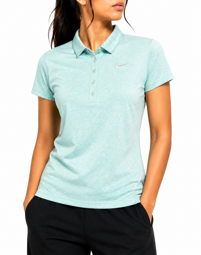 Nike Golf Women Sport Green T Shirt