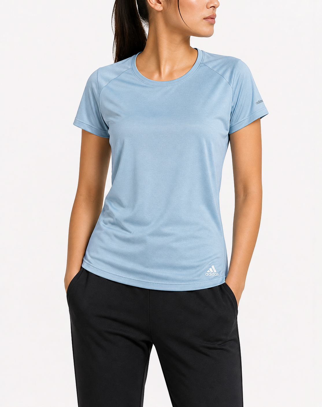 Adidas Women Sport Blue T Shirt – Preloved Labels