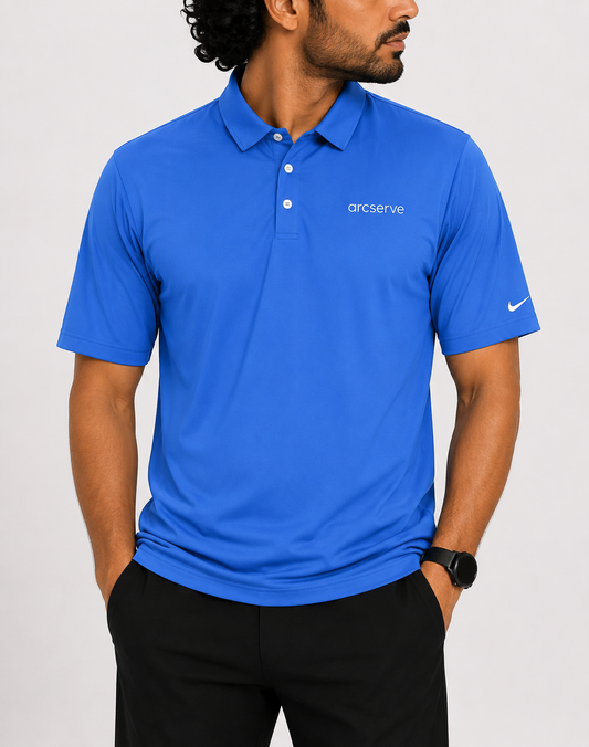 Nike Men Sport Blue Polo T Shirt