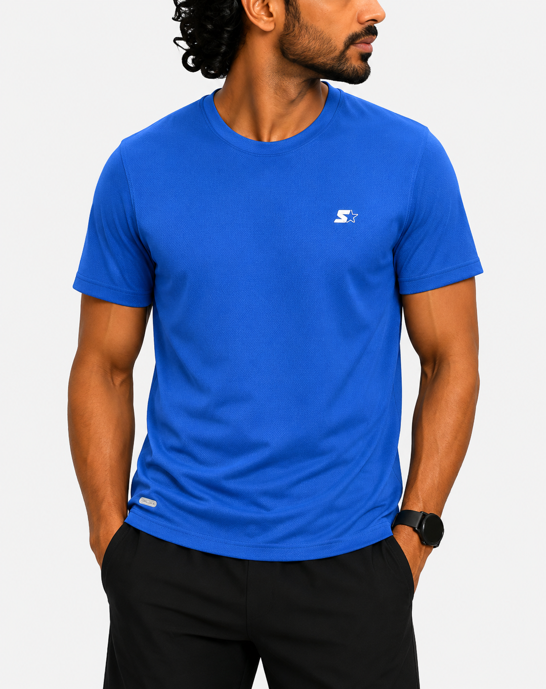 Starter Men Sport Blue T Shirt