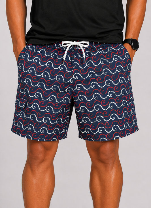 Old Navy Men Sport Blue Short