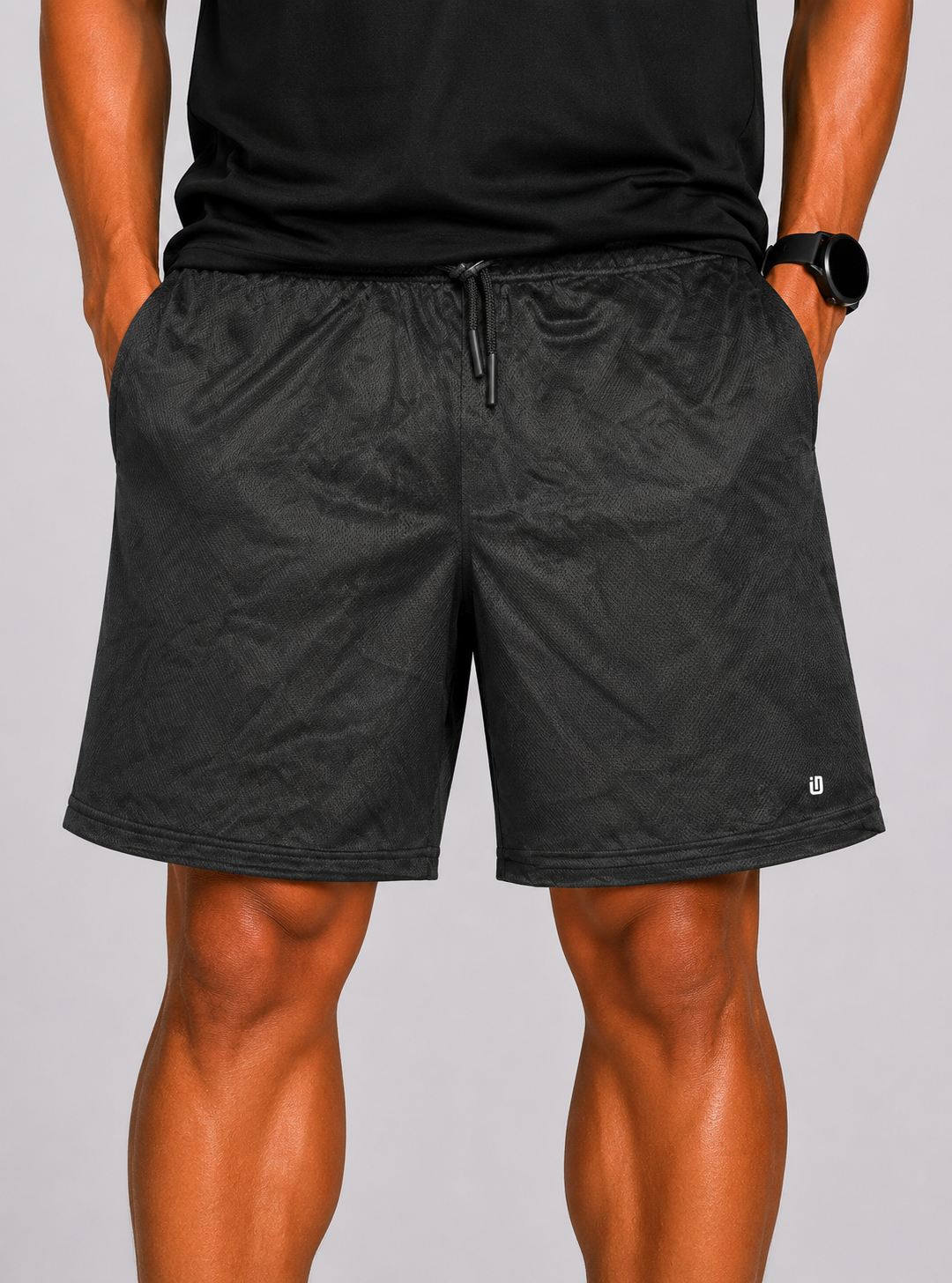 Ideology Men Sport Black Short