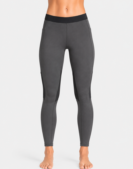 Nike Women Gray Sport Tights