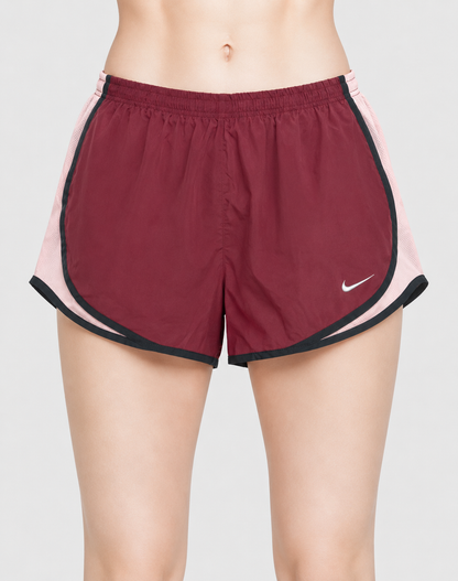 Nike Women Maroon Sport Short