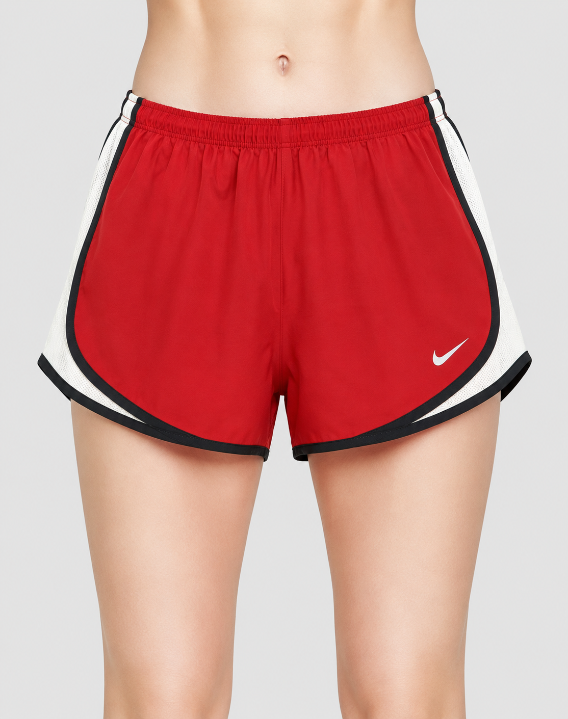 Nike Dri Fit Women Red Sport Short