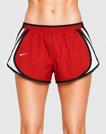 Nike Dri Fit Women Red Sport Short