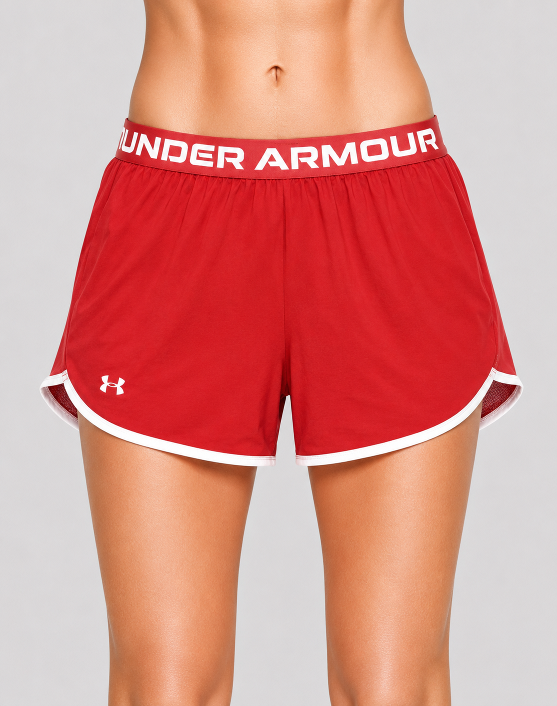 Under Armour Women Red Sport Short