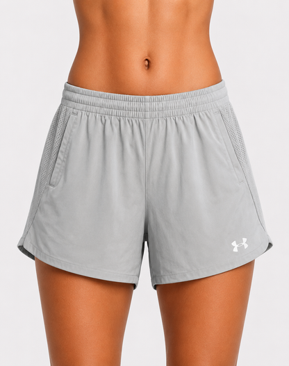 Under Armour Women Gray Sport Short