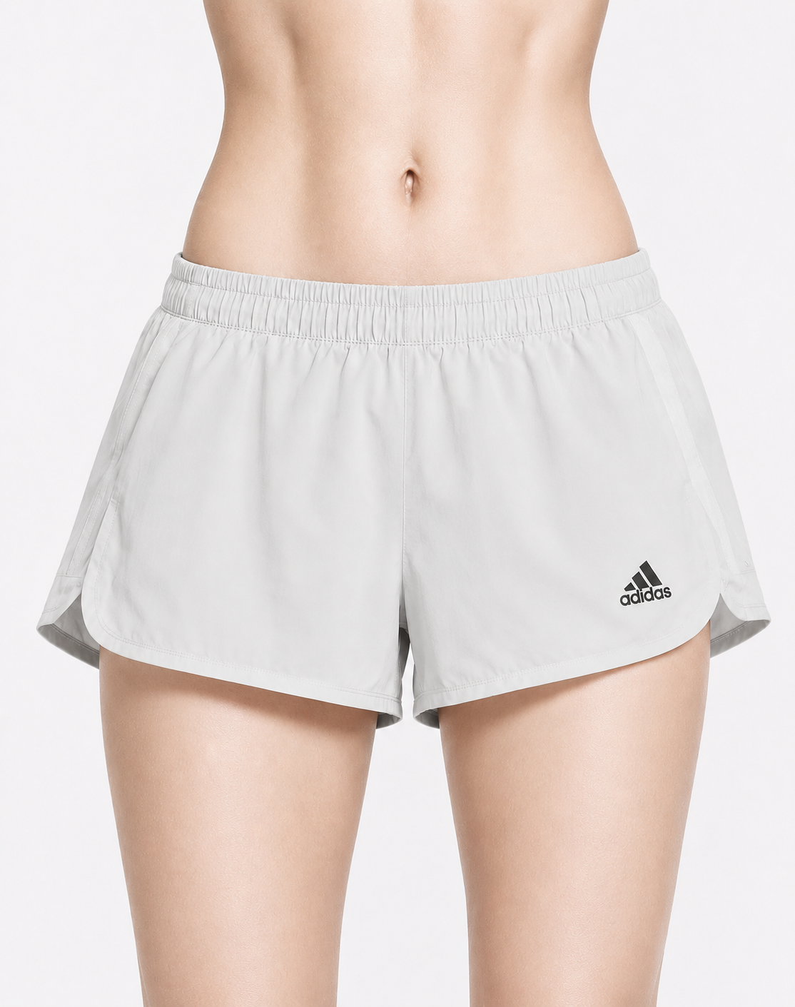 Adidas Women White Sport Short