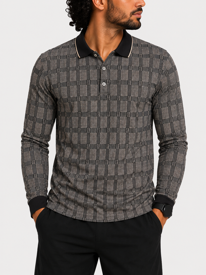 Marc Edwards Men Sport Brown Polo T Shirt