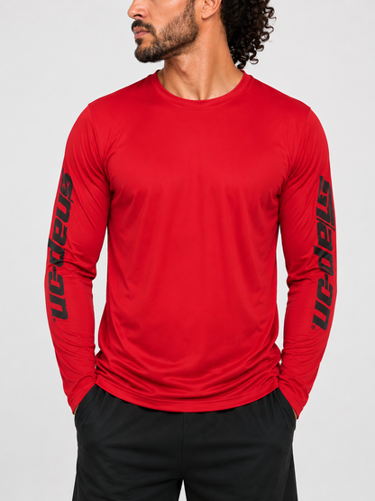 Zorel Men Sport Red T Shirt