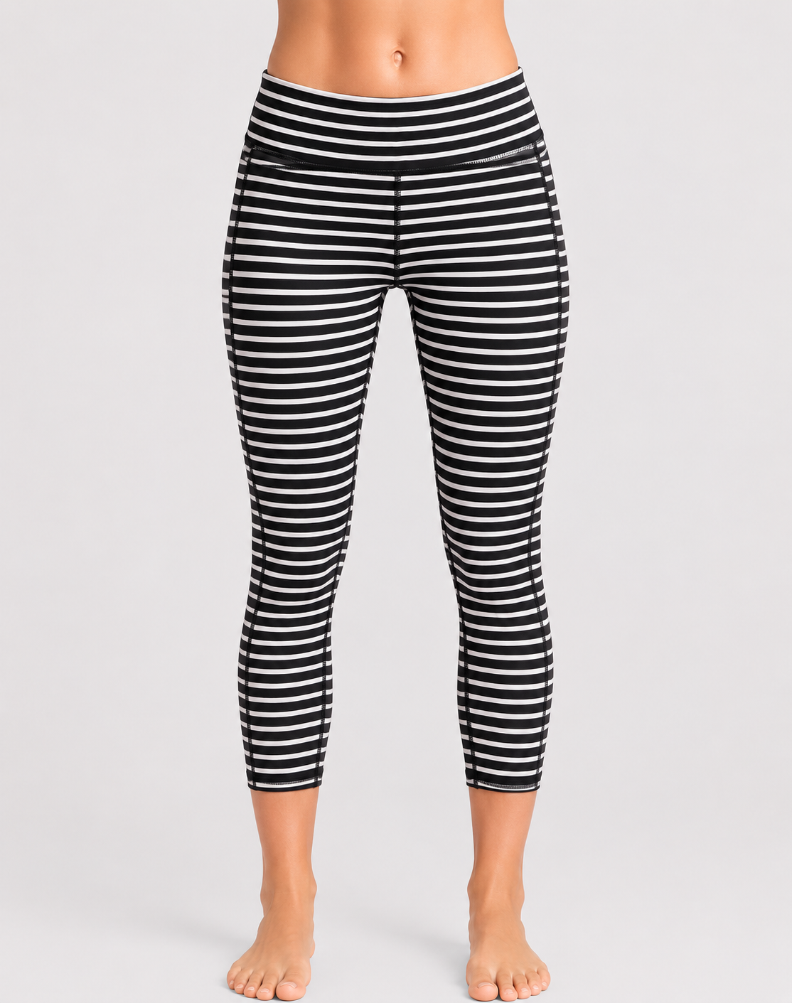 Athleta Women Black Sport Tights