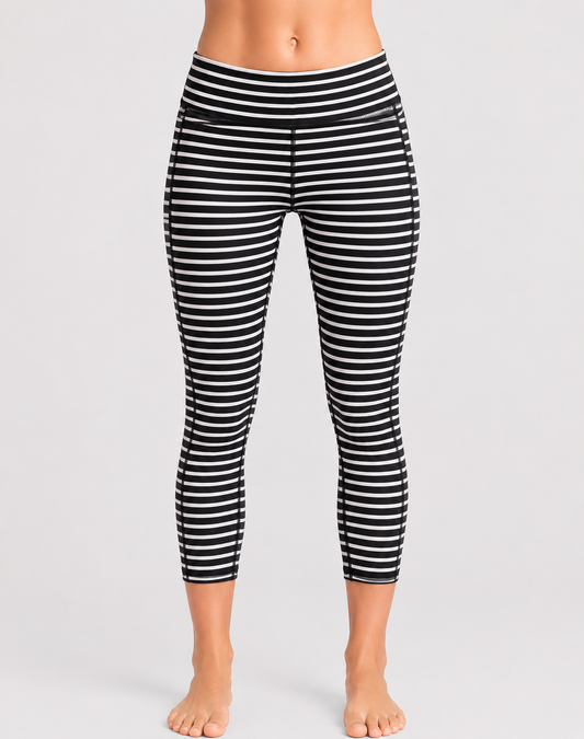 Athleta Women Black Sport Tights