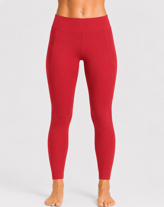 Athleta Women Red Sport Tights