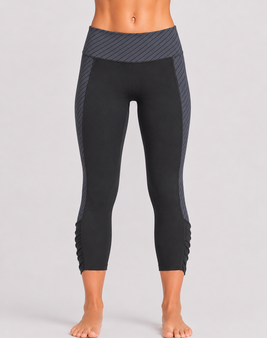 Athleta Women Black Sport Tights