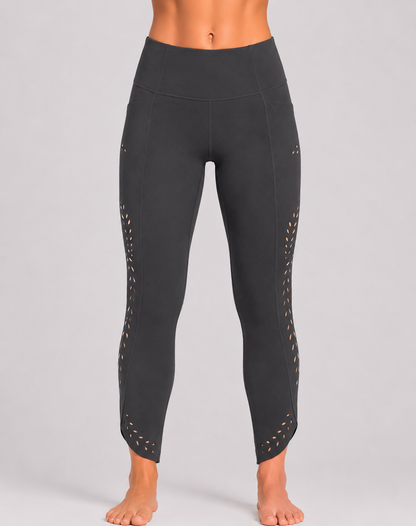 Athleta Women Black Sport Tights