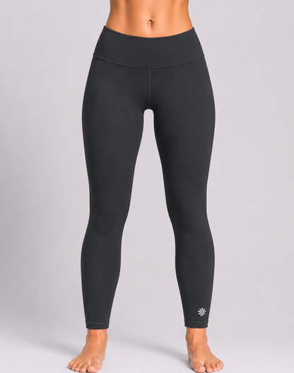Athleta Women Black Sport Tights