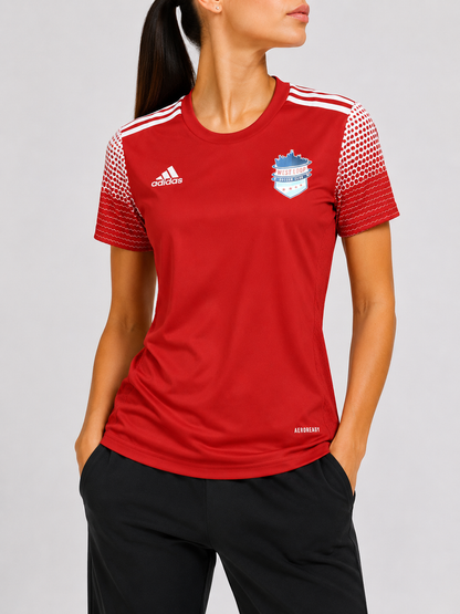 Adidas Women Sport Red T Shirt