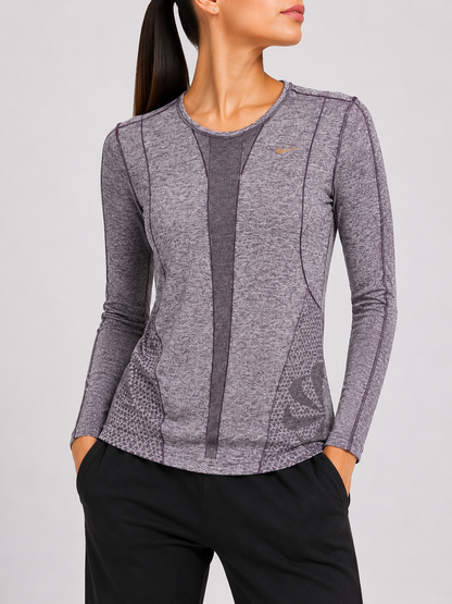 Nike Women Sport Purple T Shirt