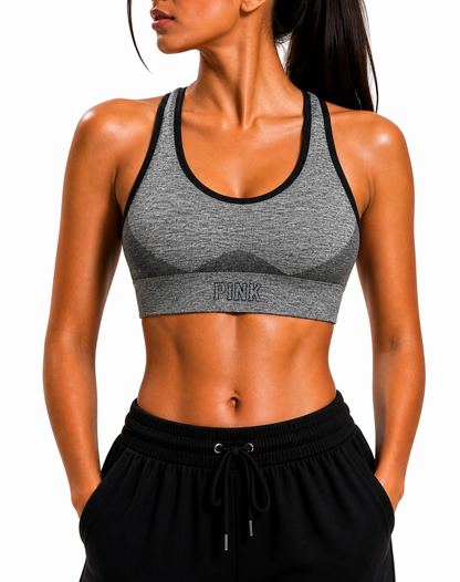 Pink Women Sport Gray Bra – Preloved Labels