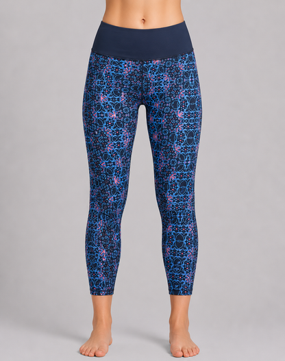 Fabletics Women Blue Sport Tights