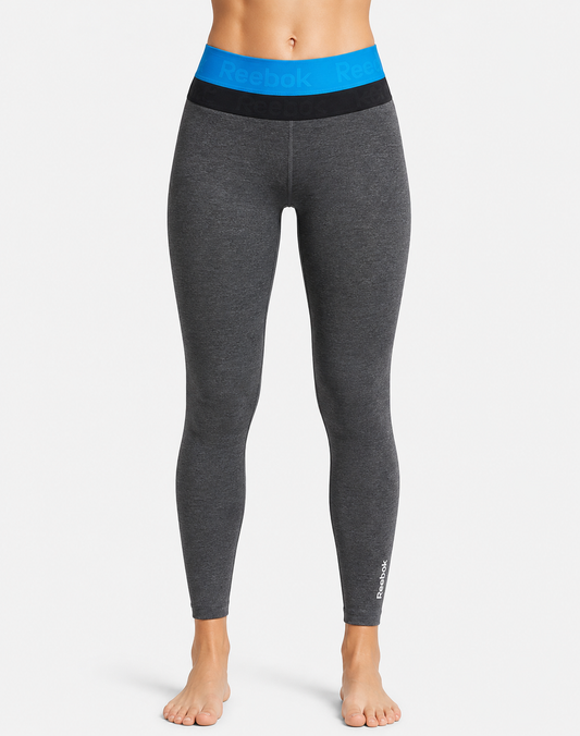 Reebok Women Gray Sport Tights