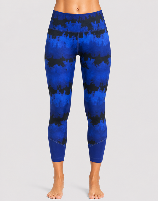 90 Degree Women Blue Sport Tights