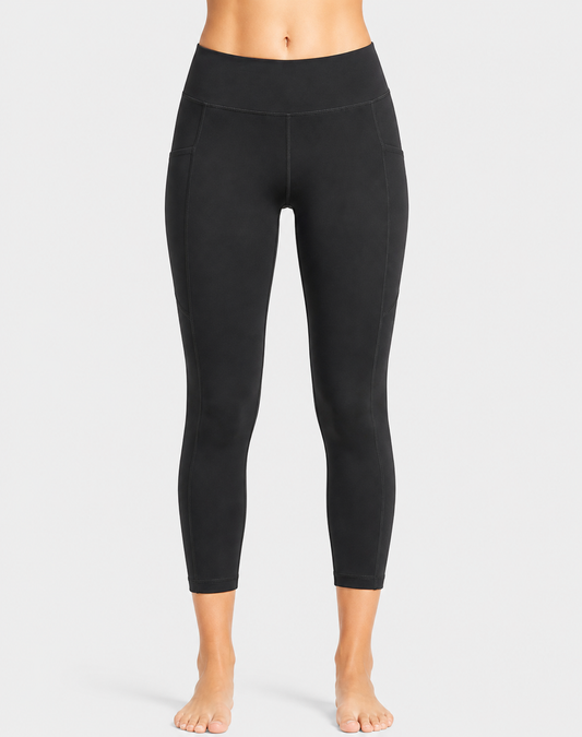 Tek Gear Women Black Sport Tights